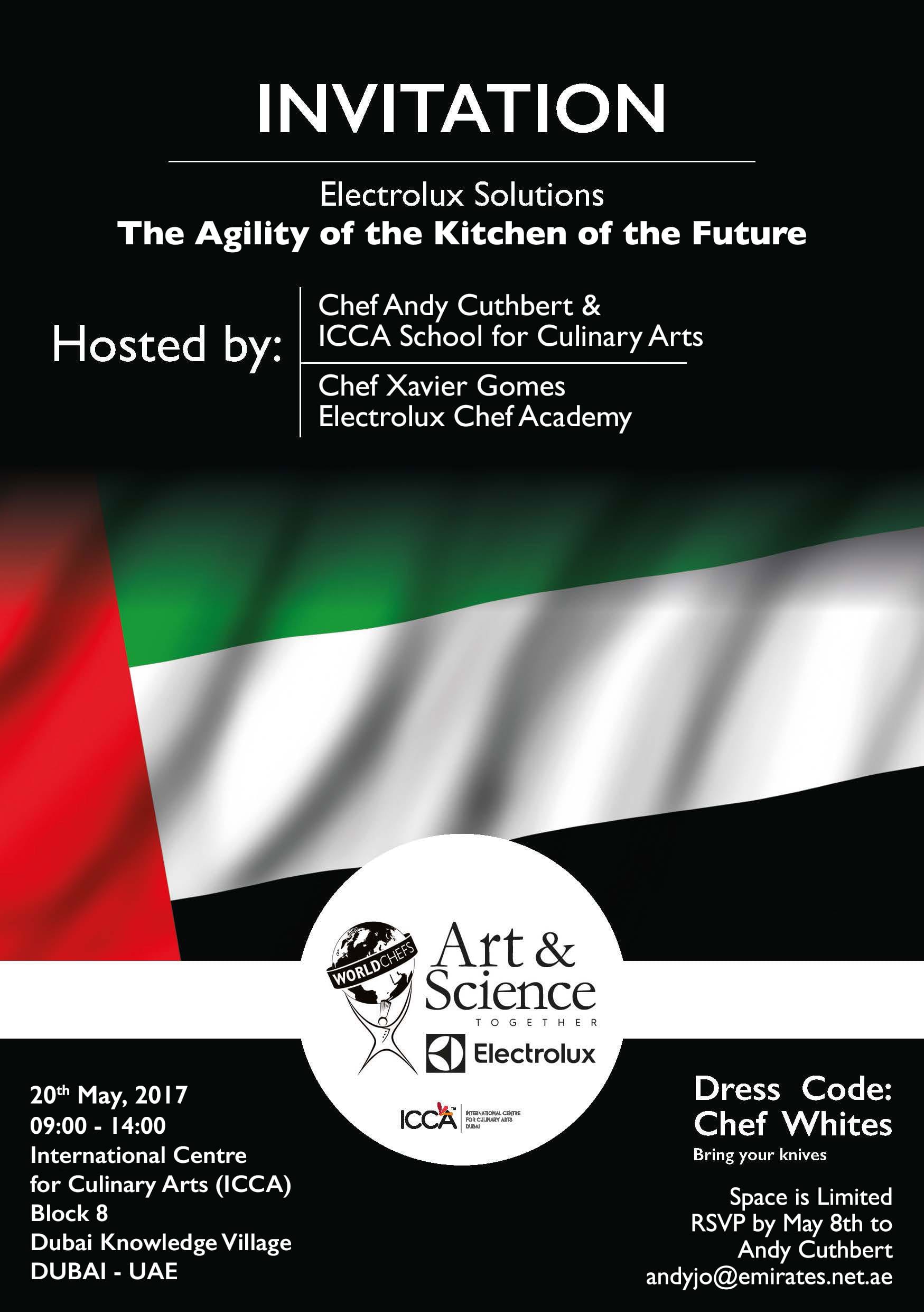 Art&Science the Agility of the Kitchen of the Future 20th May 2017 Art&Science the Agility of the Kitchen of the Future 20th May 2017
