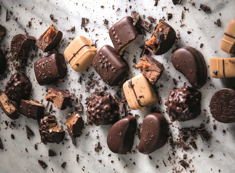 Chocolate in a Blast Chiller